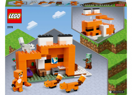 Lego minecraft Casa in forma de vulpe, varsta de la 8 ani la 12 ani [2]