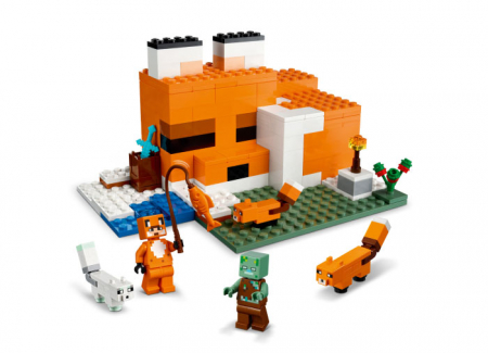 Lego minecraft Casa in forma de vulpe, varsta de la 8 ani la 12 ani [6]