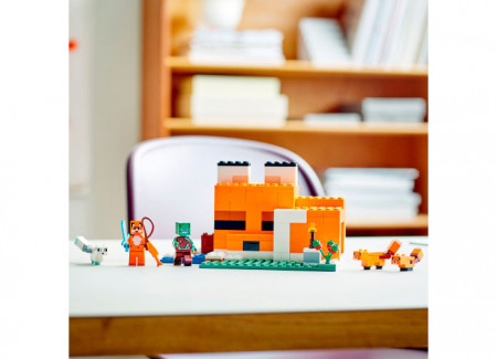 Lego minecraft Casa in forma de vulpe, varsta de la 8 ani la 12 ani [9]