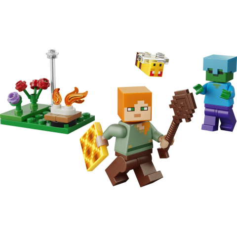  LEGO Minecraft  Conflict la focul de tabără al lui Alex varsta  6 + ani [1]
