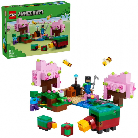 Lego minecraft gradina cu ciresi infloriti 21260, varsta de la 8 ani la 12 ani [5]