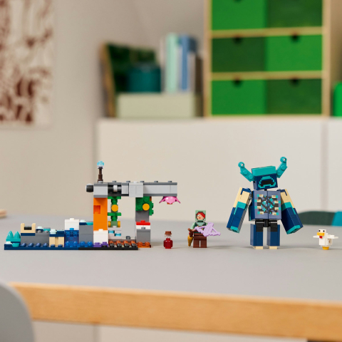 LEGO Minecraft  Întâlnirea cu Temnicerul, copii varsta  7 + ani [5]