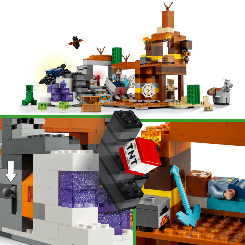 LEGO Minecraft Putul din Badlands, varsta de la 8 ani la 12 ani [7]