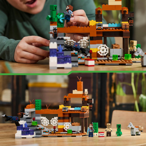 LEGO Minecraft Putul din Badlands, varsta de la 8 ani la 12 ani [9]