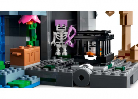 Lego minecraft Temnita cu schelete, varsta de la 8 ani la 12 ani [8]