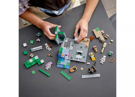 Lego minecraft Temnita cu schelete, varsta de la 8 ani la 12 ani [4]