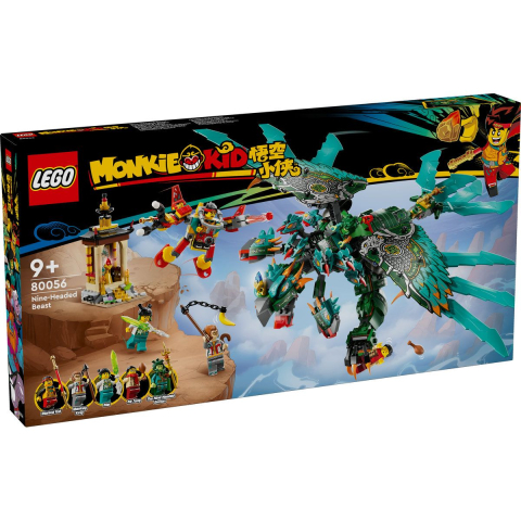 Lego monkie kid bestia cu noua capete 80056 copii varsta 9 ani - +15 ani [0]