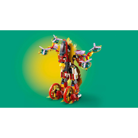 Lego monkie kid robotul cu inel de foc al lui nezha 80057  copii varsta 9 ani - +15 ani [10]