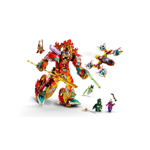 Lego monkie kid robotul cu inel de foc al lui nezha 80057  copii varsta 9 ani - +15 ani [8]