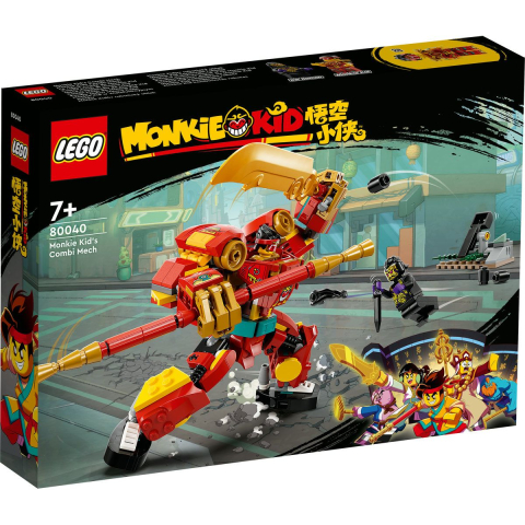 LEGO® - Lego monkie kid robotul multifunctional al lui monkie kid 80040 copii varsta 7 ani - +15 ani