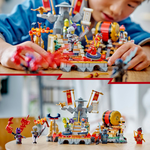 LEGO Ninjago: Arena de lupta de la turneu, 71818, 7 ani+, 659 piese, varsta de la 7 ani la 10 ani [5]