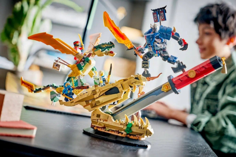 Lego ninjago batalia de la sabia dragonului 71871 varsta 9 ani -+15 ani [5]