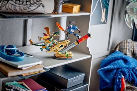 Lego ninjago batalia de la sabia dragonului 71871 varsta 9 ani -+15 ani [7]