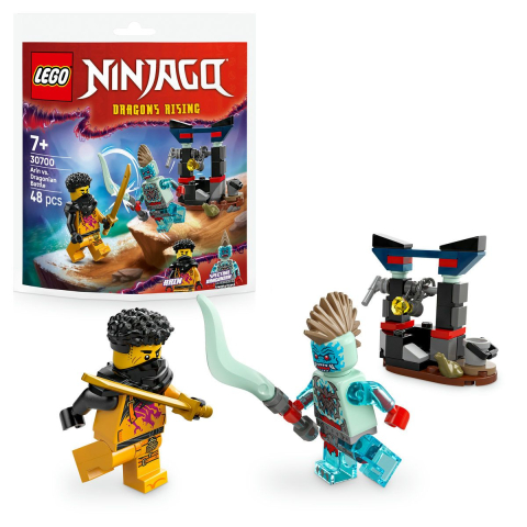 Lego ninjago batalia dintre arin si dragonian 30700 copii varsta 7 ani - +15 ani [3]
