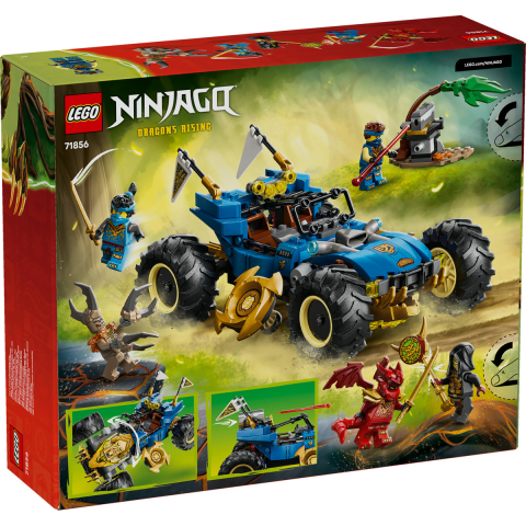  LEGO Ninjago  Mașina transformabilă a lui Jay copii cu varsta 8 + ani [2]