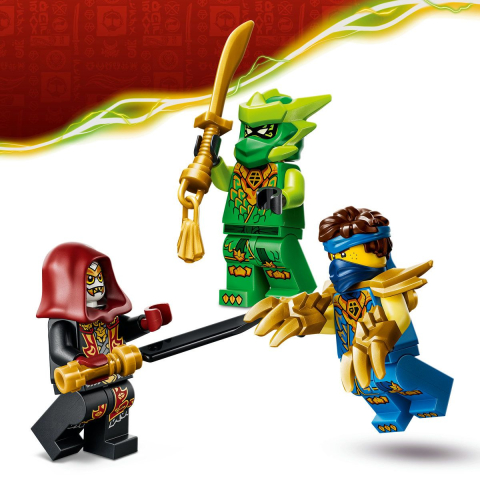 Lego ninjago pachet de lupta cu robotul dragon al lui lloyd 71862 varsta 6 ani -+15 ani [5]