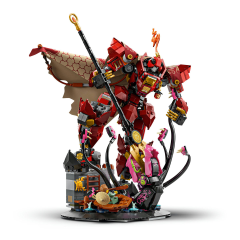  LEGO Ninjago Robotul cavaler al focului pentru copii cu varsta de 14 + ani [7]