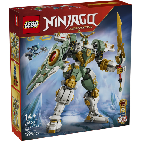  LEGO Ninjago  Robotul de Titan al lui Lloyd la a 15-a aniversare varsta  14 + ani [1]