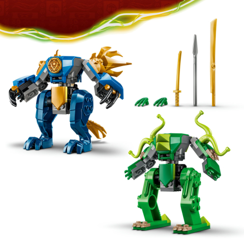  LEGO Ninjago  Robotul dragon al lui Jay în luptă varsta  4 + ani [3]