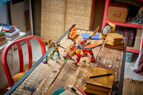Lego ninjago robotul dragon transformator al lui wyldfyre 71868 varsta 9 ani -+15 ani [7]