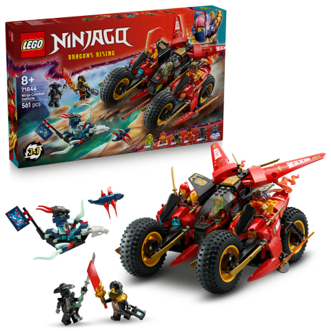 LEGO Ninjago -  LEGO Ninjago Vehicul de lupta ninja pentru copii cu varsta de 8 + ani