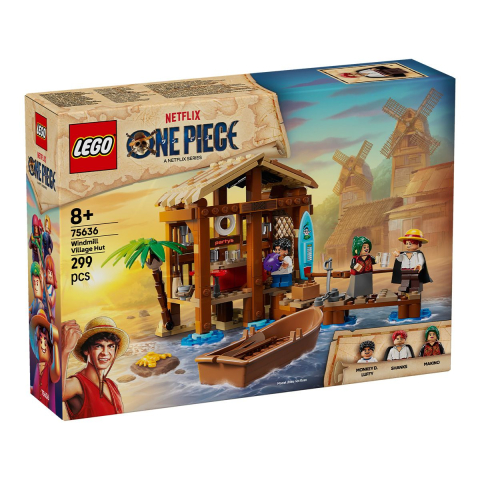 LEGO® - Lego one piece coliba in satul morii 75636