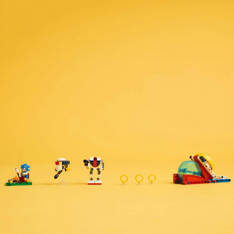 Lego sonic infruntare la focul de tabara al lui sonic 77001, varsta de la 7 ani la 9 ani [4]