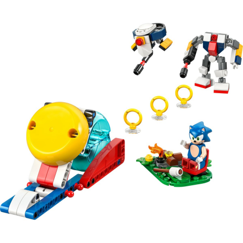 Lego sonic infruntare la focul de tabara al lui sonic 77001, varsta de la 7 ani la 9 ani [1]