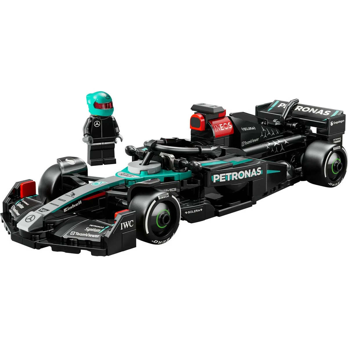Lego speed champions masina de curse f1 mercedes amg w15 77244, varsta de la 10 ani la 13 ani [1]