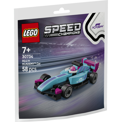 LEGO® -  LEGO Speed Champions  Minimașină F1 ACADEMY varsta  7 + ani