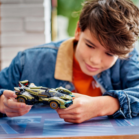 LEGO Speed Champions Supermasina Lamborghini Lambo V12 Vision GT, 76923, 230 piese, 10 ani+, varsta de la 10 ani la +15 ani [2]