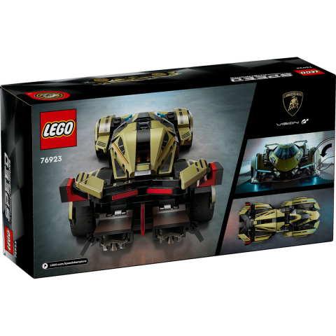 LEGO Speed Champions Supermasina Lamborghini Lambo V12 Vision GT, 76923, 230 piese, 10 ani+, varsta de la 10 ani la +15 ani [9]