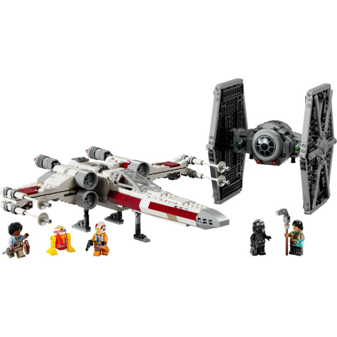 LEGO Star Wars: Hibrid TIE Fighter si X-Wing 75393, 9 ani+, 1058 piese, varsta de la 9 ani la 14 ani [3]