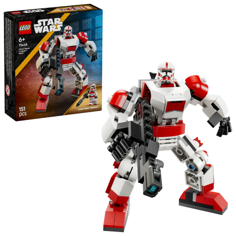 LEGO® -  LEGO Star Wars  Robot soldat clonă de șoc copii cu varsta 6 + ani