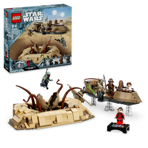 LEGO Star Wars - LEGO Star Wars: Schif de desert si Groapa lui Sarlacc 75396, 9 ani+, 558 piese, varsta de la 9 ani la 14 ani