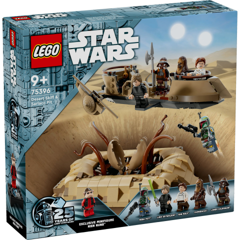 LEGO Star Wars: Schif de desert si Groapa lui Sarlacc 75396, 9 ani+, 558 piese, varsta de la 9 ani la 14 ani [1]