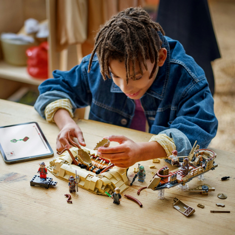 LEGO Star Wars: Schif de desert si Groapa lui Sarlacc 75396, 9 ani+, 558 piese, varsta de la 9 ani la 14 ani [3]