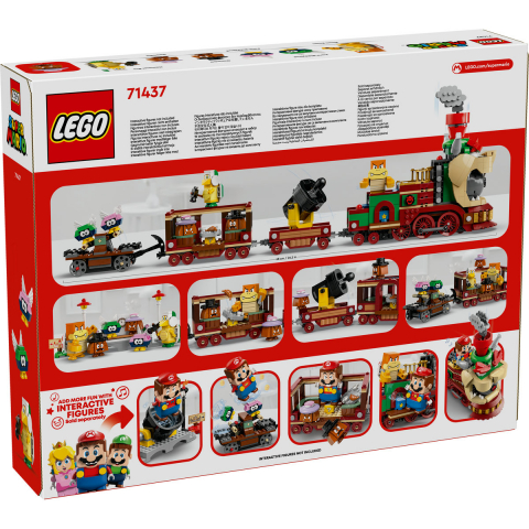LEGO Super Mario: Expresul Bowser 71437, 9 ani+, 1392 piese, varsta de la 9 ani la +15 ani [5]