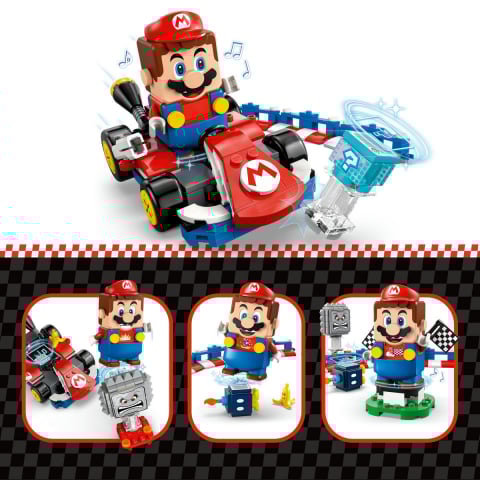  LEGO Super Mario Mario Kart – LEGO Mario interactiv si Standard Kart pentru copii cu varsta de 7 + ani [8]