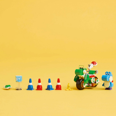 LEGO Super Mario: Mario Kart Yoshi Bike 72031, 7 ani+, 133 piese, varsta de la 7 ani la 9 ani [4]