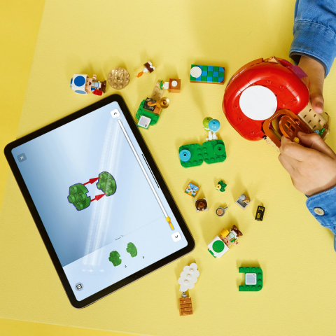  LEGO Super Mario Petrecere acasa la Toad pentru copii cu varsta de 7 + ani [3]