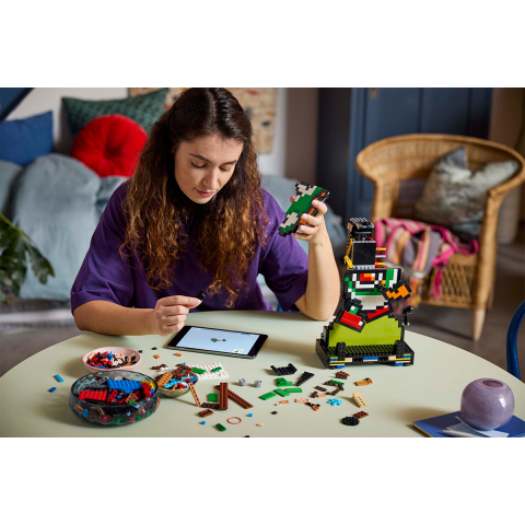 LEGO Super Mario: Super Mario World - Mario si Yoshi 71438, 18 ani+, 1215 piese [4]