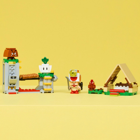  LEGO Super Mario Tabara lui Captain Toad pentru copii cu varsta de 6 + ani [5]