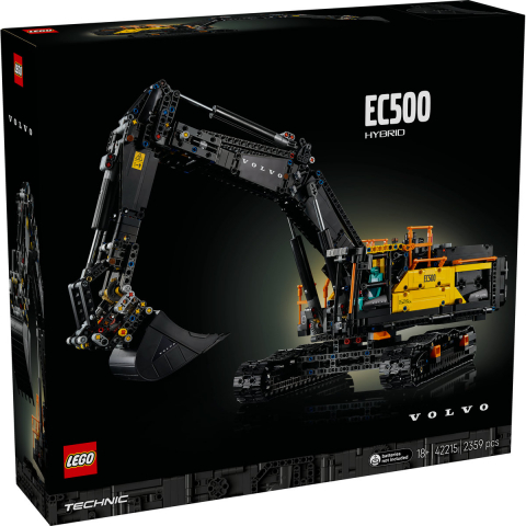  LEGO Technic Excavator Volvo EC500 Hybrid pentru copii cu varsta de 18 + ani [1]