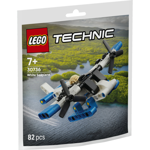 LEGO® - LEGO Technic Hidroavion alb varsta copil  7 + ani