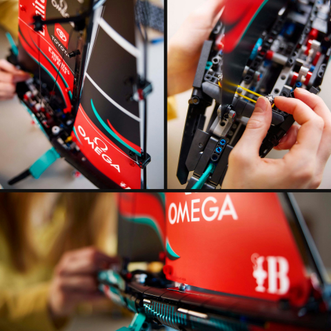 LEGO Technic Iahtul Emirates Team New Zealand AC75, varsta de la 14 ani la +15 ani [8]