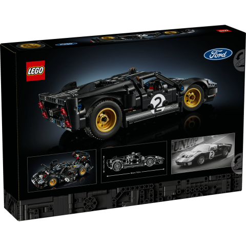  LEGO Technic  Maşina de curse 1966 Ford GT40 MKII copii cu varsta 18 + ani [2]