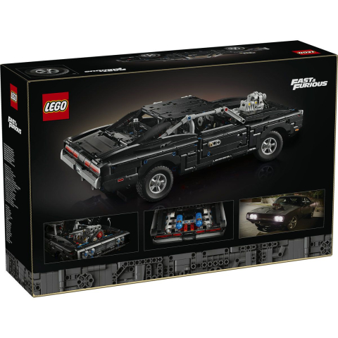 Lego technic masina dodge charger r/t din fast and furious 42231 varsta 14 ani -+15 ani [4]