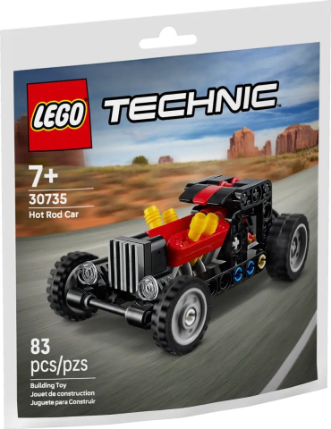 LEGO® - Lego technic masina hot rod 30735 copii varsta 7 ani - 11 ani