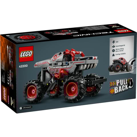 LEGO Technic: Monster Jam ThunderROARus cu motor cu arc 42200, 7 ani+, 232 piese, varsta de la 7 ani la 9 ani [7]